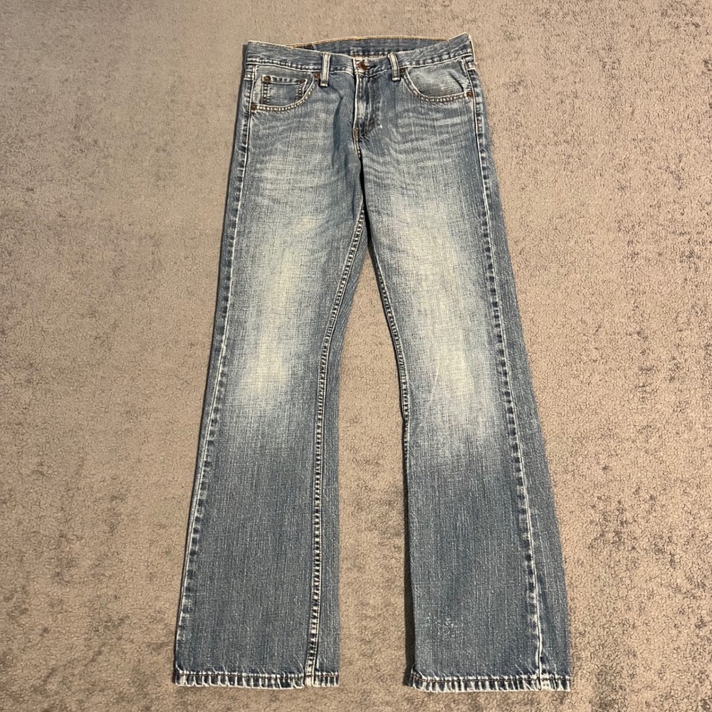 Y2K Levis 527 Bootcut Jeans Mens Size 30x32 Medium Wash Blue Denim Grunge